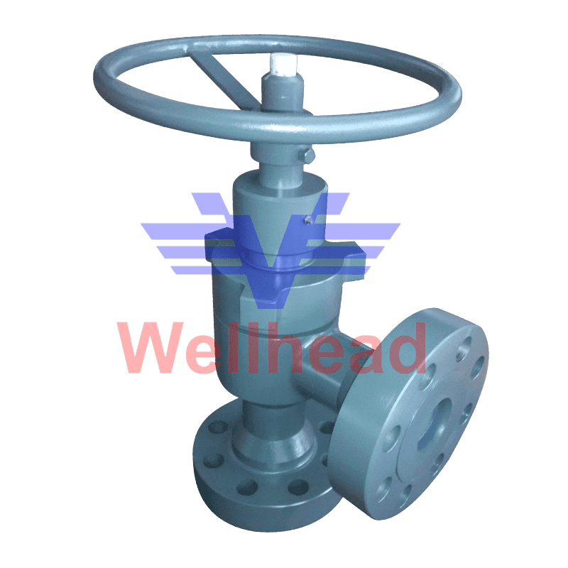 Регулирующий дроссельный клапан с пробкой и клеточкой