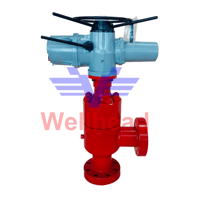 Дроссельный клапан с внешним рукавом и электроприводом