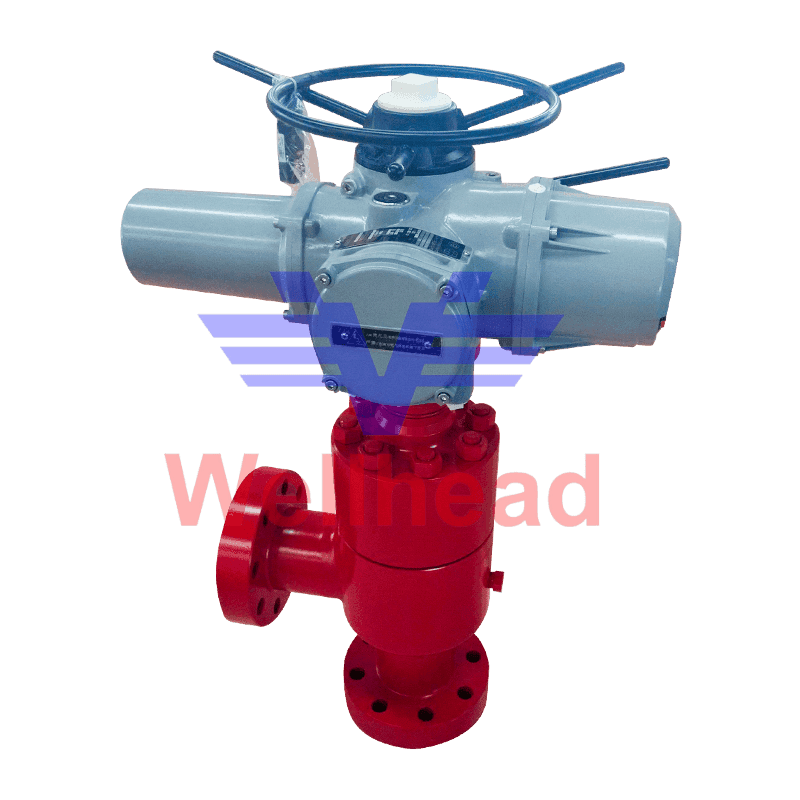 Дроссельный клапан с внешним рукавом и электроприводом