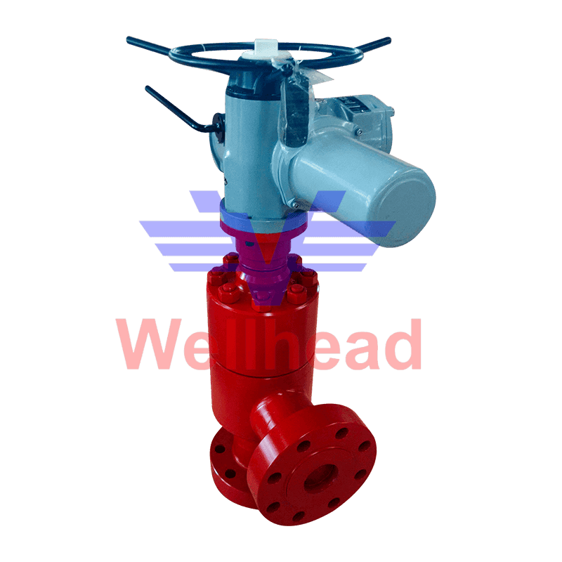 Дроссельный клапан с внешним рукавом и электроприводом