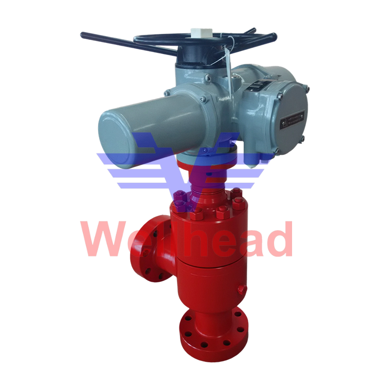 CC80 Электрический дроссельный клапан с заглушкой и клеткой